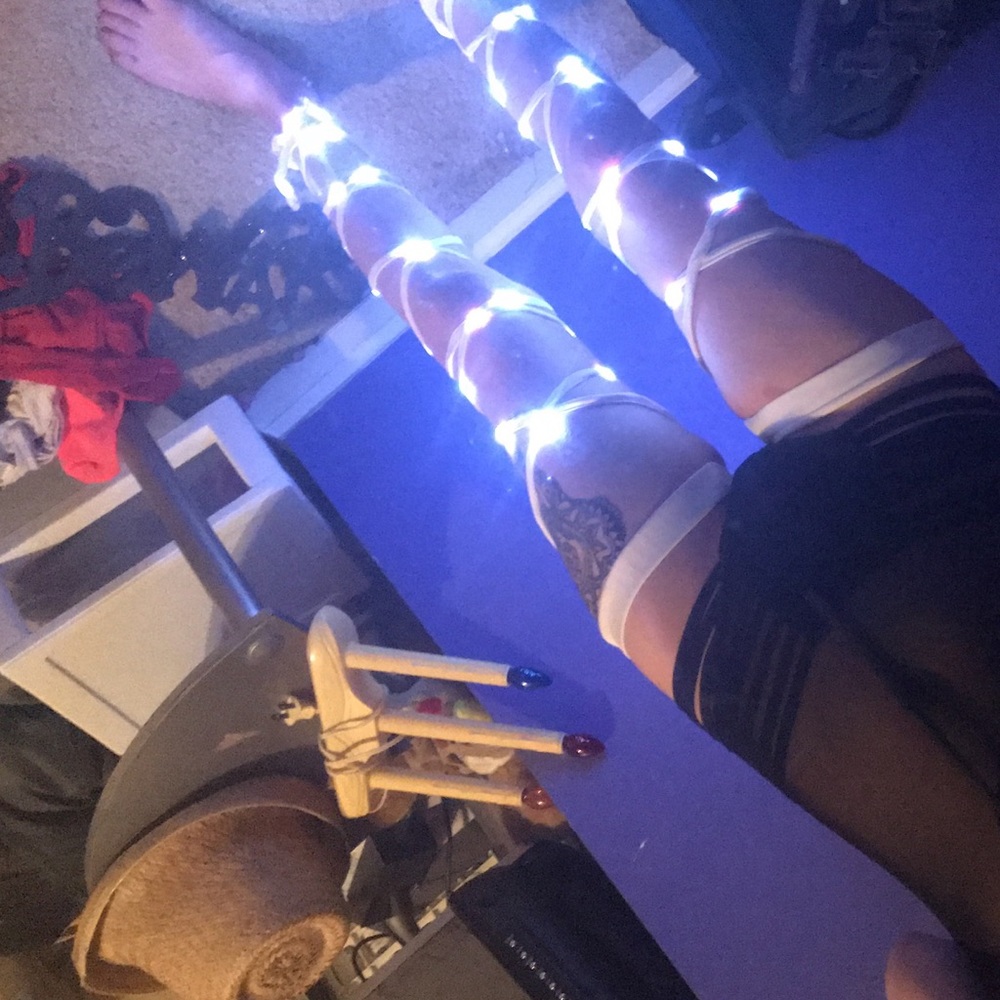 Light up leg wraps